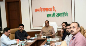 केन्द्रीय जल शक्ति मंत्रालय की वीसी में शामिल हुए उप मुख्यमंत्री अरूण साव….