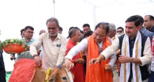 मुख्यमंत्री विष्णुदेव साय ने गौधाम योजना का किया शुभारंभ : प्रदेश में गोधन संरक्षण को मिला नया आधार….