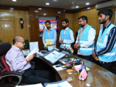 राज्यपाल रमेन डेका से फिल परमार्थ आश्रम के संस्थापक ने की भेंट….