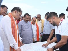 निर्माणाधीन नालंदा परिसर का मुख्यमंत्री विष्णुदेव साय ने किया निरीक्षण: गुणवत्तापूर्ण एवं समय-सीमा में कार्य पूर्ण करने के दिए निर्देश….