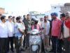 स्कूटी पर निकले उप मुख्यमंत्री अरुण साव, नगर भ्रमण कर विकास कार्यों का लिया जायजा….