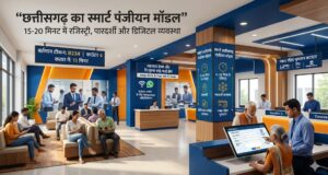 छत्तीसगढ़ का स्मार्ट पंजीयन मॉडल बना सुशासन की नई पहचान, मुख्यमंत्री विष्णु देव साय और वित्त मंत्री ओ.पी. चौधरी के नेतृत्व में पंजीयन व्यवस्था में ऐतिहासिक बदलाव…..
