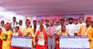 मुख्यमंत्री कन्या विवाह योजना से गरीब परिवारों को बेटियों की शादी की आर्थिक चिंता से मिल रही राहत – उप मुख्यमंत्री अरुण साव…..