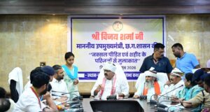 नक्सली पीड़ित परिवारों और शहीदों के परिजनों से मिले उप मुख्यमंत्री विजय शर्मा…..