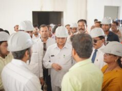 वाणिज्य उद्योग एंव श्रम मंत्री लखनलाल देवांगन ने निर्माणाधीन मेडिकल कॉलेज का किया निरीक्षण…..