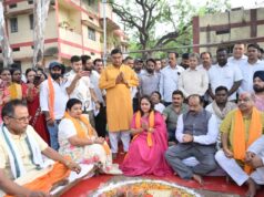 उप मुख्यमंत्री अरुण साव ने 2500 किलोलीटर क्षमता के पानी टंकी निर्माण का किया भूमिपूजन….