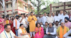 उप मुख्यमंत्री अरुण साव ने 2500 किलोलीटर क्षमता के पानी टंकी निर्माण का किया भूमिपूजन….