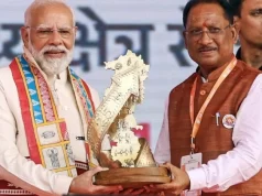 प्रधानमंत्री नरेन्द्र मोदी के नेतृत्व के 12 वर्ष पूर्ण होने पर मुख्यमंत्री विष्णु देव साय ने दी बधाई और शुभकामनाएं…..