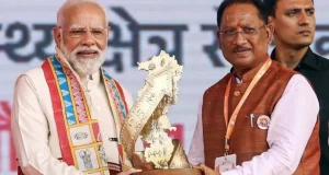प्रधानमंत्री नरेन्द्र मोदी के नेतृत्व के 12 वर्ष पूर्ण होने पर मुख्यमंत्री विष्णु देव साय ने दी बधाई और शुभकामनाएं…..