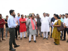 उप मुख्यमंत्री अरुण साव ने इंटिग्रेटेड स्पोर्ट्स स्टेडियम का किया स्थल निरीक्षण, कुछ दिनों पहले शुरू हुआ है काम…..