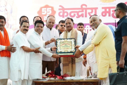 समृद्ध, संगठित और शिक्षित समाज ही सशक्त राष्ट्र की आधारशिला : मुख्यमंत्री विष्णुदेव साय…..
