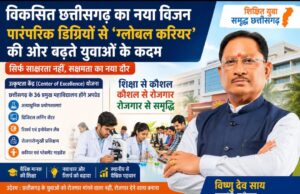 विकसित छत्तीसगढ़ का नया विजन: पारंपरिक डिग्रियों से ‘ग्लोबल करियर’ की ओर बढ़ते युवाओं के कदम….