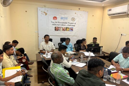 BMO/BPM एवं सेक्टर मेडिकल ऑफिसर्स की समीक्षा बैठक संपन्न*