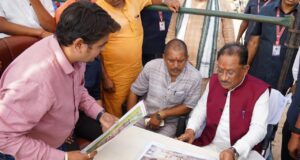 मुख्यमंत्री विष्णुदेव साय ने सलियाटोली में निर्माणाधीन नालंदा परिसर का किया निरीक्षण…..