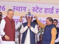मुख्यमंत्री विष्णु देव साय की ने राजनांदगांव में 510 करोड़ रुपये से अधिक लागत के 333 विकास कार्यों का किया लोकार्पण-भूमिपूजन…..