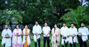 यूपीएससी 2025 के छत्तीसगढ़ टॉपरों ने वित्त मंत्री ओपी चौधरी से की सौजन्य मुलाकात….