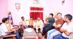 सेवा, सुशासन और जनकल्याण के 12 वर्ष पूर्ण होने पर विशेष जनसंपर्क अभियान के तहत वित्त मंत्री ओ.पी. चौधरी ने प्रबुद्ध नागरिकों से किया संवाद….