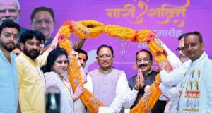 नारी के सम्मान, सुरक्षा और स्वावलंबन से ही बनेगा समृद्ध छत्तीसगढ़ : मुख्यमंत्री विष्णु देव साय…..