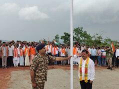 कर्रेगुट्टा पर पहुंची बस्तर तिरंगा यात्रा, उप मुख्यमंत्री विजय शर्मा ने फहराया तिरंगा….