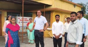 संभागायुक्त श्री सत्य नारायण राठौर ने किया प्राथमिक स्वास्थ्य केन्द्र नांदघाट का आकस्मिक निरीक्षण