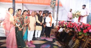 उपमुख्यमंत्री विजय शर्मा ने किया शौर्य वाटिका का भूमिपूजन, लगभग 79 लाख रुपए के विकास कार्यों का किया लोकार्पण…..