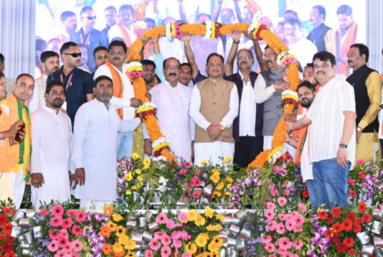 विकसित छत्तीसगढ़ के निर्माण में अब कोई बाधा नहीं, विकास की गति होगी और तेज : मुख्यमंत्री विष्णु देव साय…..