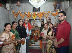 राज्यपाल श्री रमेन डेका ने मां भद्रकाली मंदिर में दर्शन कर की पूजा-अर्चना
