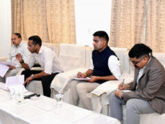 लोक निर्माण विभाग के सचिव ने निर्माण कार्यों की प्रगति की समीक्षा की…..