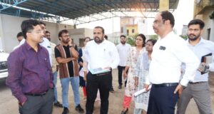 प्रमुख सचिव सोनमणि बोरा ने एसटीपी प्लांट और पीएमई-बस डिपो का किया अवलोकन…..
