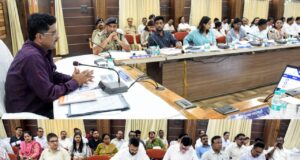 जवाबदेही, टीम-वर्क और पारदर्शिता से तय होगी विकास की राह – प्रभारी सचिव सोनमणि बोरा…..