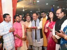 मुख्यमंत्री निवास में गरबा महोत्सव की धूम, भक्ति और उल्लास के रंग में रंगा आयोजन….