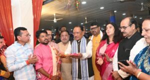 मुख्यमंत्री निवास में गरबा महोत्सव की धूम, भक्ति और उल्लास के रंग में रंगा आयोजन….