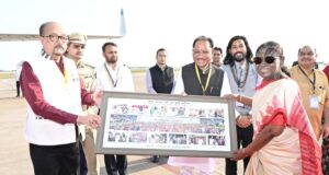 राष्ट्रपति द्रौपदी मुर्मु छत्तीसगढ़ प्रवास के पश्चात रायपुर से हुईं रवाना….