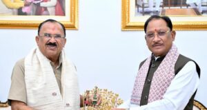 मुख्यमंत्री विष्णु देव साय से राजस्थान विधानसभा अध्यक्ष वासुदेव देवनानी ने की सौजन्य भेंट….