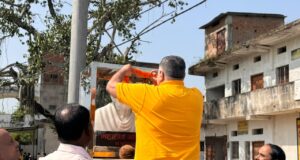 पर्यटन एवं संस्कृति मंत्री राजेश अग्रवाल ने श्रमदान कर दिया स्वच्छता और सेवा का संदेश…..